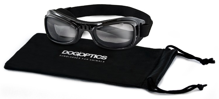 Sunglasses Dogoptics Biker Black frame/Smoke lens 