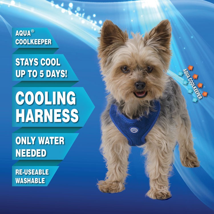 Aqua Coolkeeper Cooling RoundLoop Harness Pacific Blue